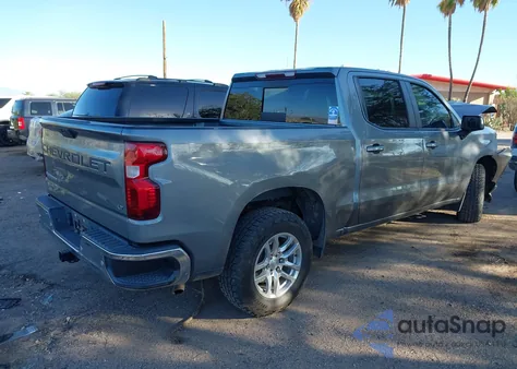 2020 Chevrolet Silverado 1500 2Wd Short Bed Lt из США, поврежденный, VIN 3GCPWCED2LG206625